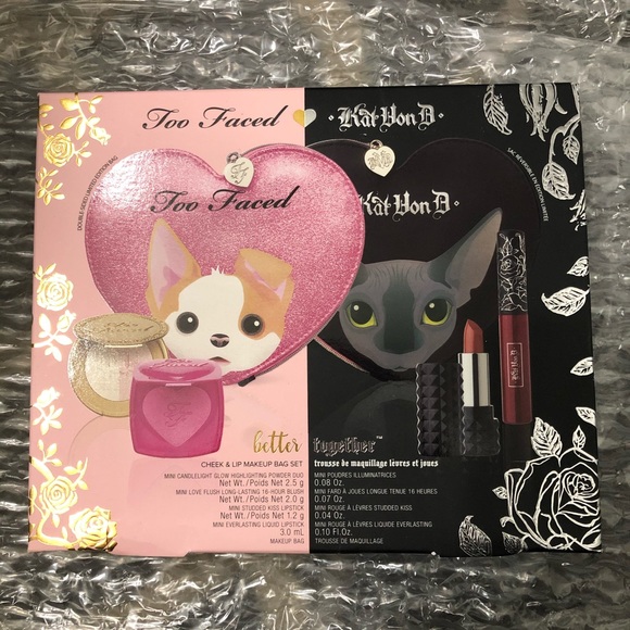 🆕 too faced kat von d better together palette